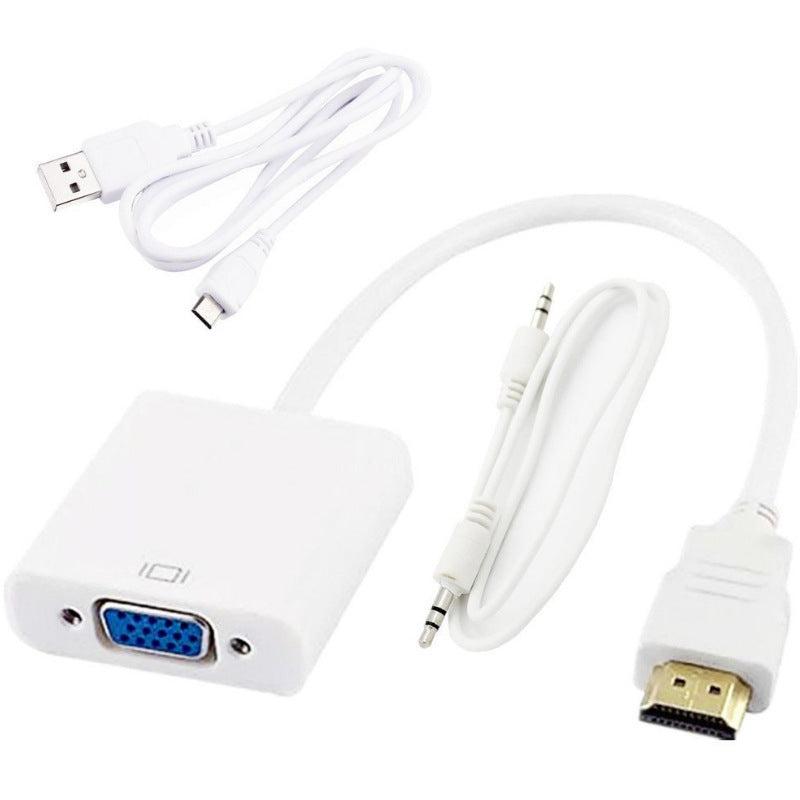 Hdmi-Zu-Vga Adapter mit Audioausgang Karnz