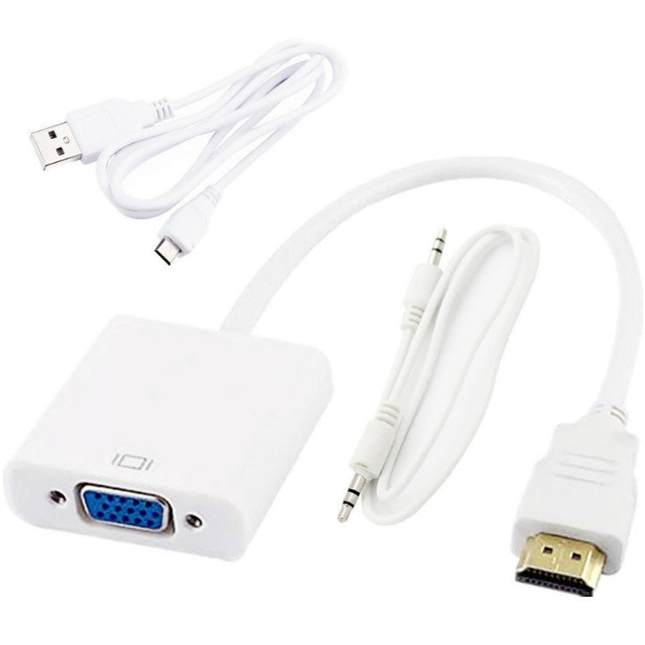 Hdmi-Zu-Vga Adapter mit Audioausgang Karnz