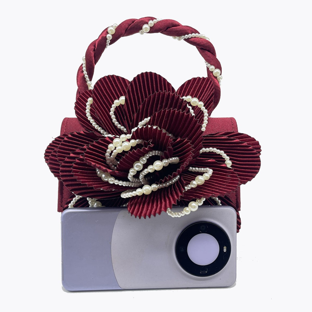 Blumenentwurf Handtasche