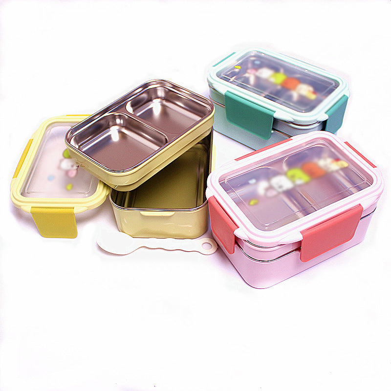Niedliches Multi-Compartment Lebensmittelaufbewahrungsbehälter-Set