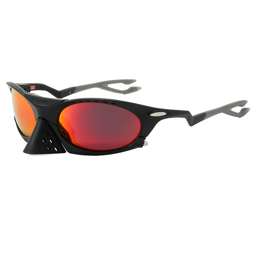 Damen Sportliche Multifunktions-Sonnenbrille Karnz