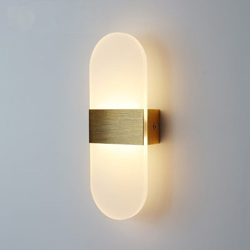 Moderne LED Wandleuchtenfassung