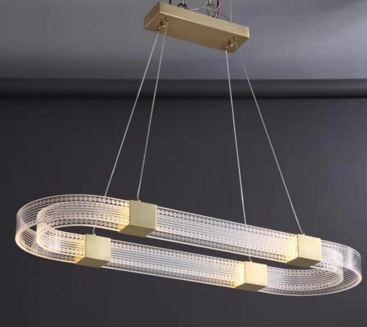 Moderne Elegante Zirkular Pendelleuchte