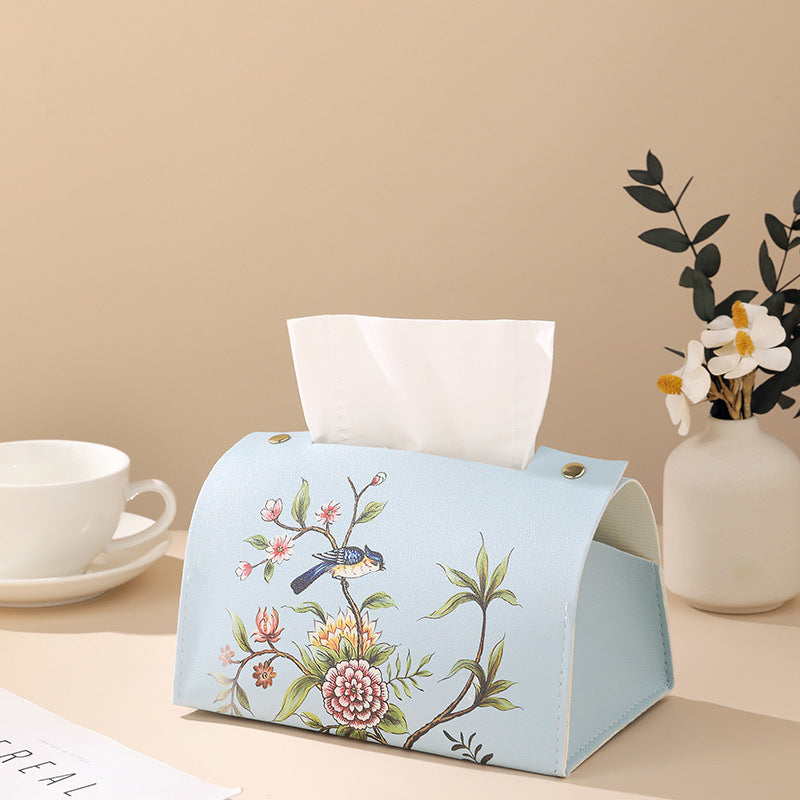 Künstlerische Florale Taschentuchbox Abdeckung Karnz