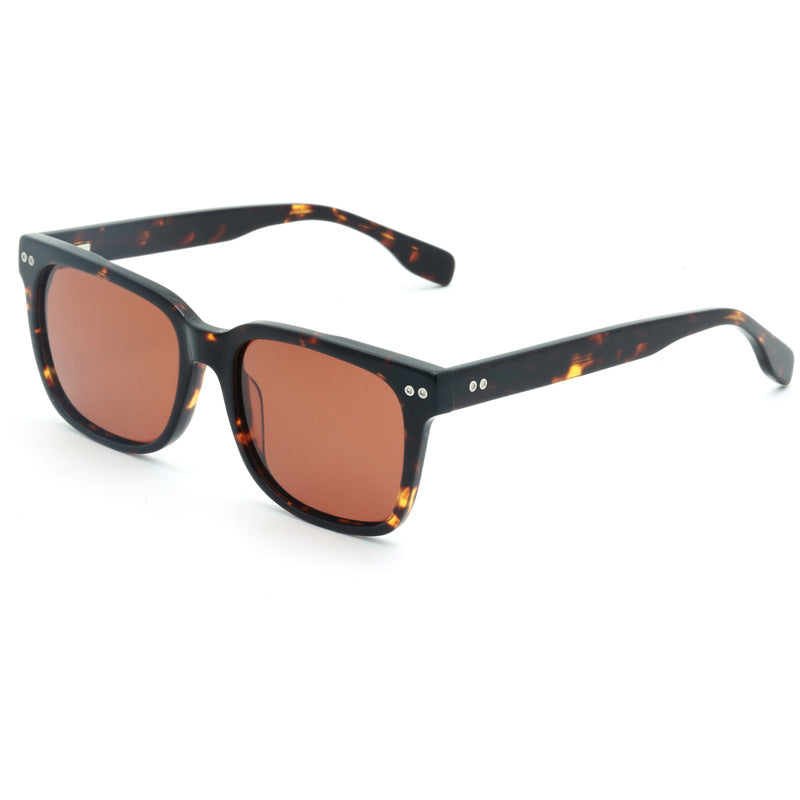Damen Modische Sonnenbrille im eleganten Schildpatt-Design Karnz