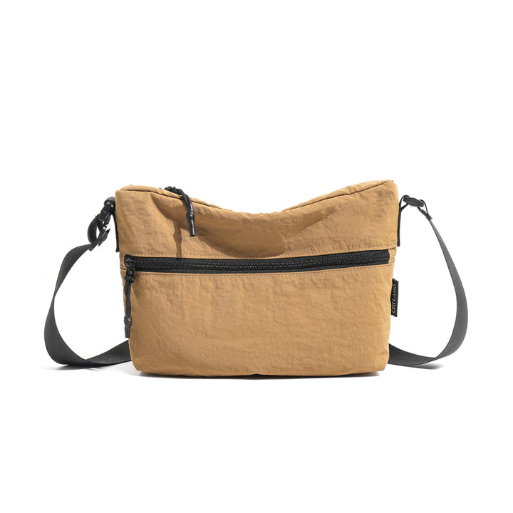 Kompakte Crossbody-Tasche mit mehreren Reißverschlussfächern Karnz