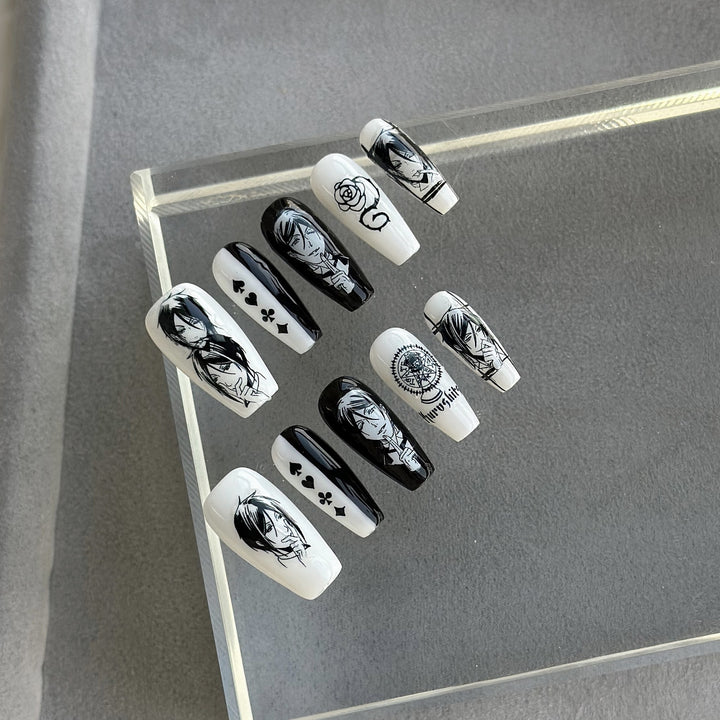 Themen Press-On Nagelkunst Set