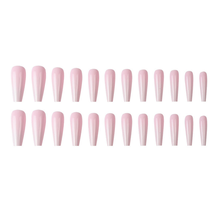 Lange Stiletto Press-On Nagelkunst Karnz