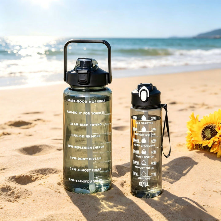 Damen Motivierende Wasserflasche Karnz