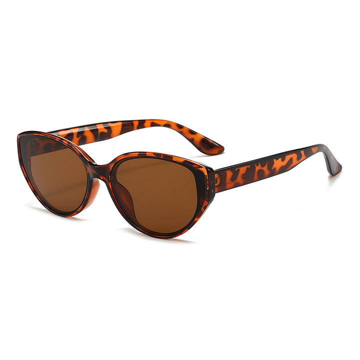 Vintage-inspirierte Katzenaugen-Sonnenbrille
