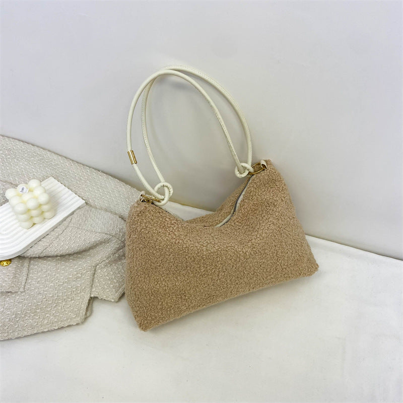 Gemütliche Texturierte Handtasche