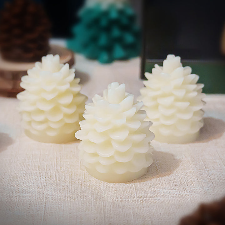 Mini Cone-Schichtige Skulptural Tisch Wax Kerze