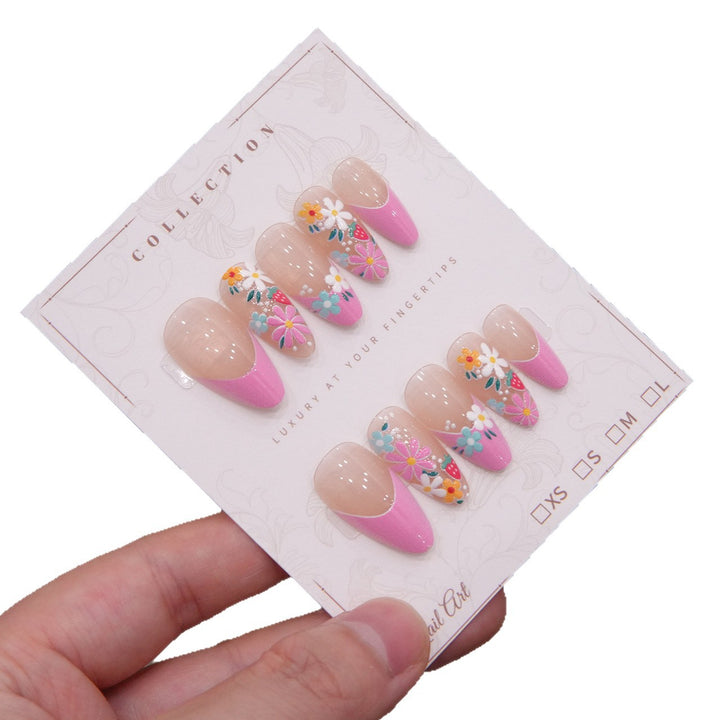Floral Design Press-On Nagelset