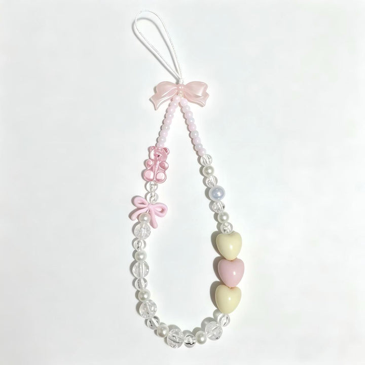Perlen Charm Handyband Karnz