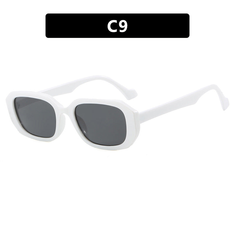 Damen modische Sonnenbrille mit elegantem geometrischen Design Karnz
