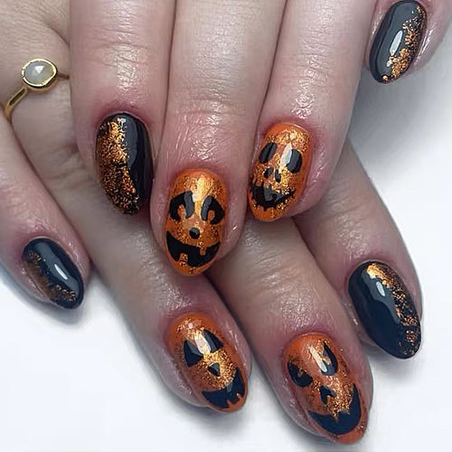 Halloween-Themen Nagelkunst Set Karnz 1787543182