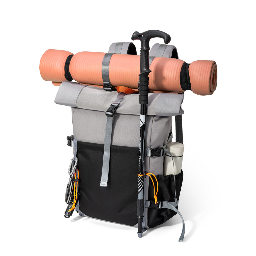Vielseitiger Roll-Top Outdoor-Rucksack Karnz