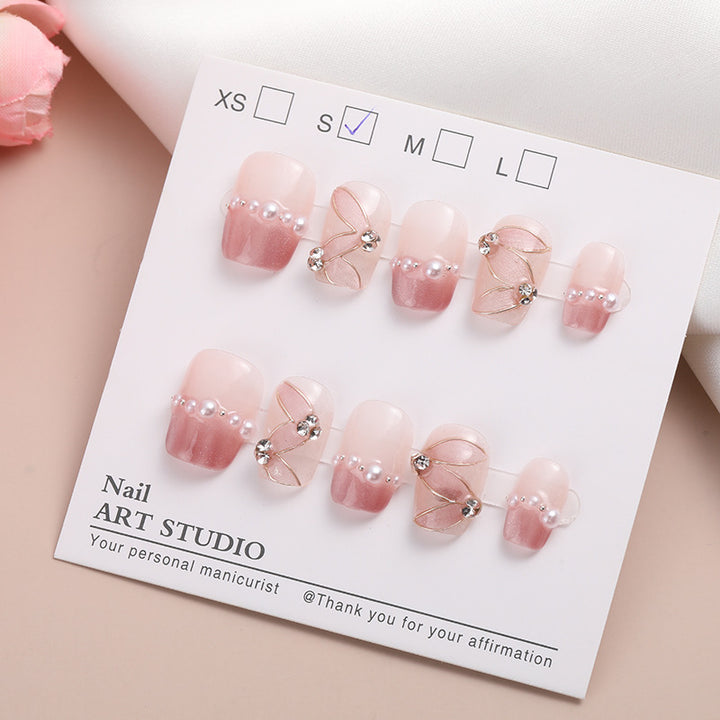 Dekoratives Press-On Nagelset Karnz