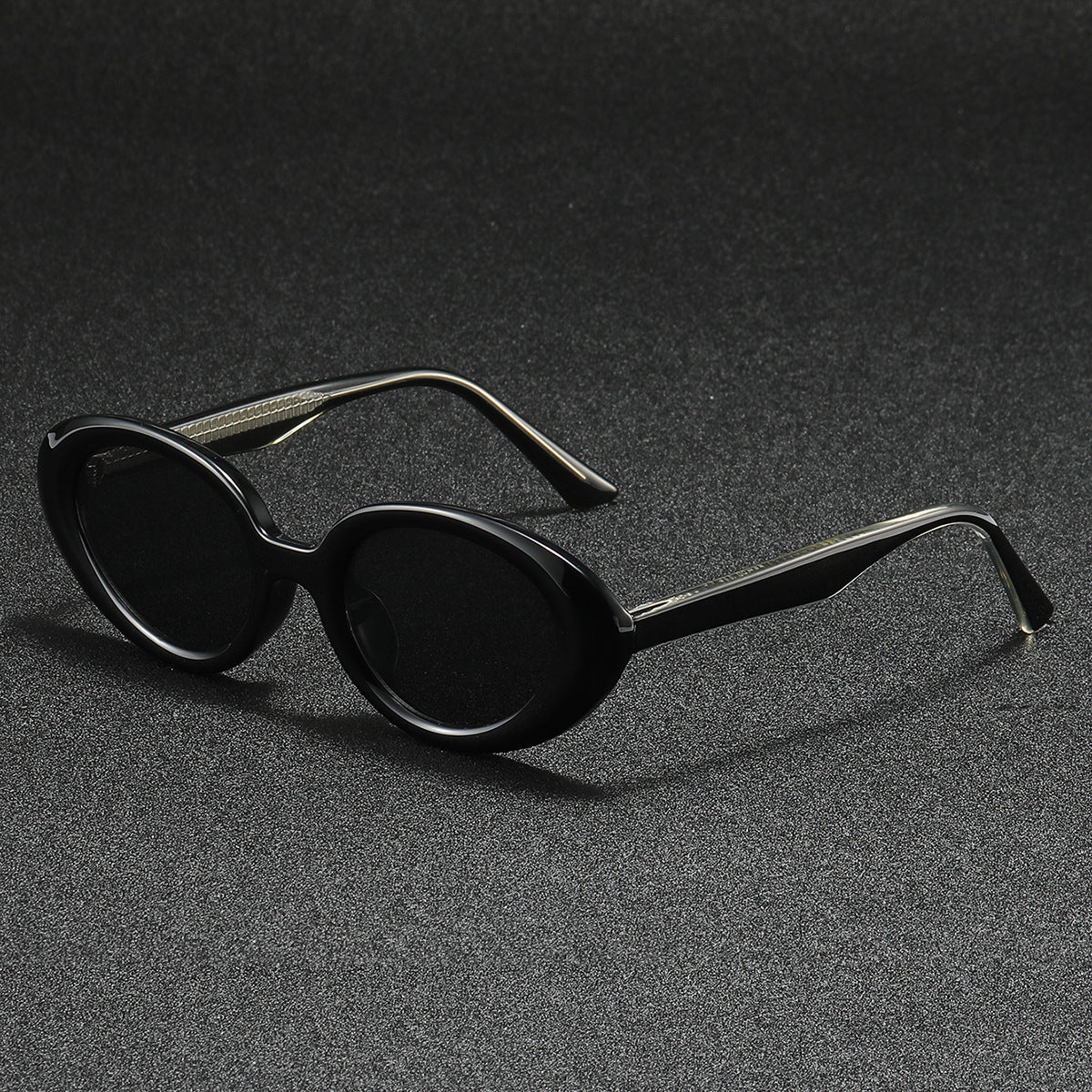 Damen modische Sonnenbrille im eleganten, ovalen Design Karnz