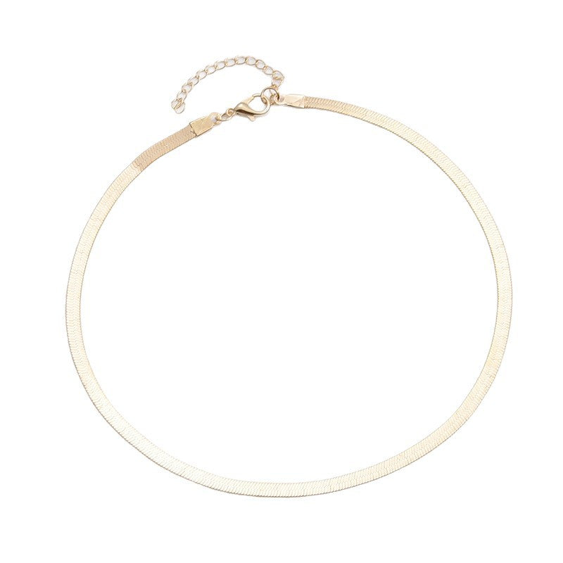 Sleek Snake Chain Necklace Karnz