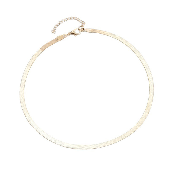 Sleek Snake Chain Necklace Karnz