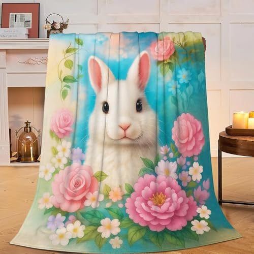Spaßige tropische Ananas-Motiv Fleece-Wurfdecke