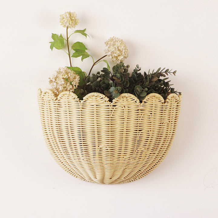 Dekorativer Geflochtener Blumentopf Karnz