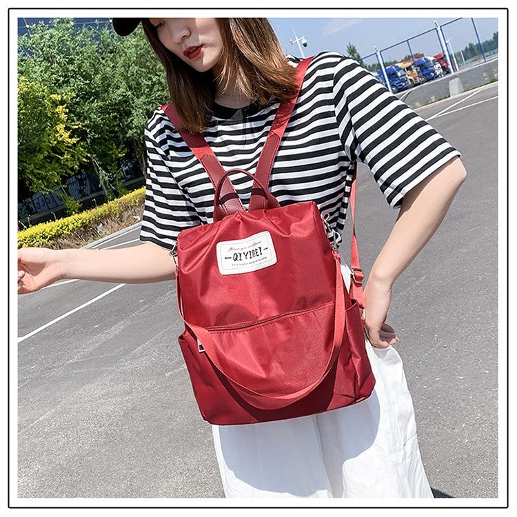 Bunter geometrischer Muster-Rucksack Karnz