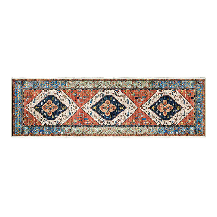 Eleganter geometrischer Muster-Läufer Teppich Karnz