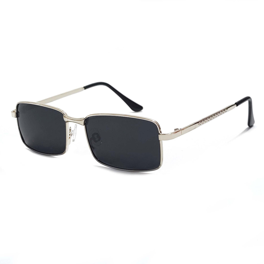 Herren modische rechteckige Sonnenbrille Karnz
