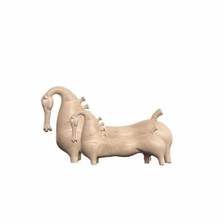 Künstlerische Tierfigur Dekor