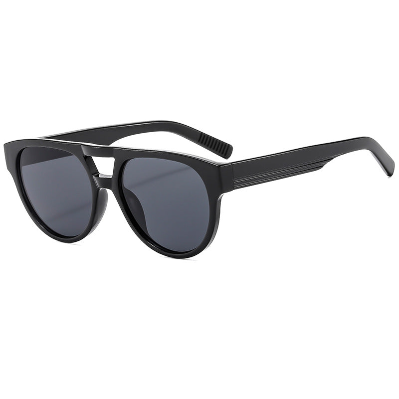 Damen modische Katzenaugen-Sonnenbrille im eleganten Tortoise-Look Karnz