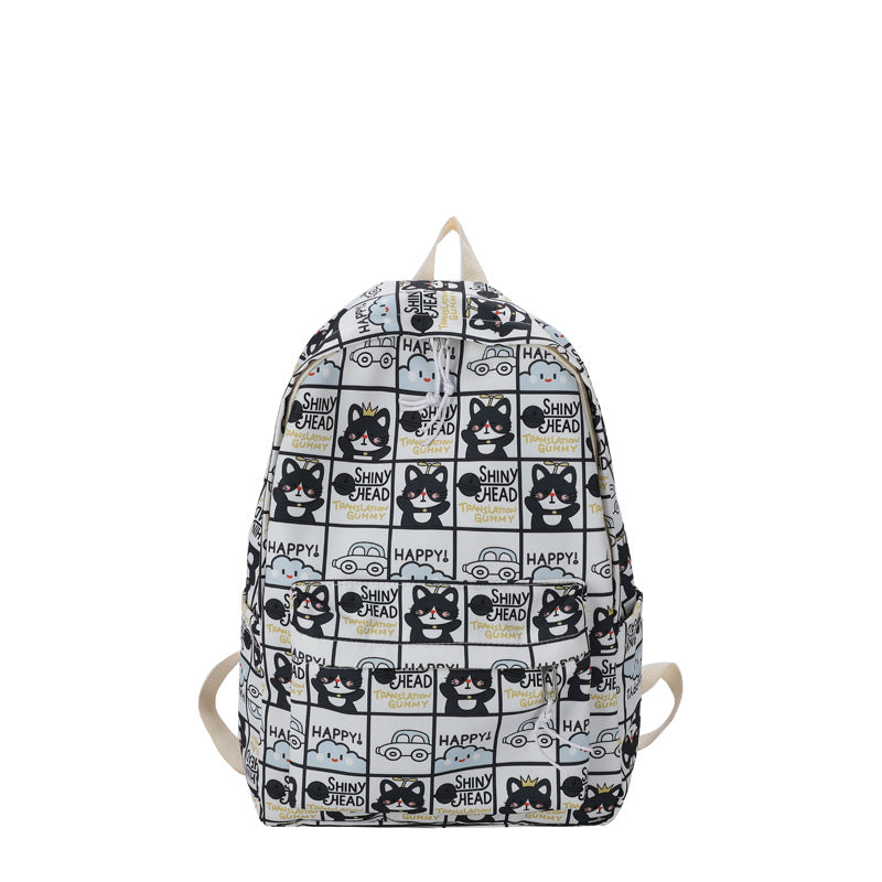 Cartoon gemusterten Rucksack Karnz
