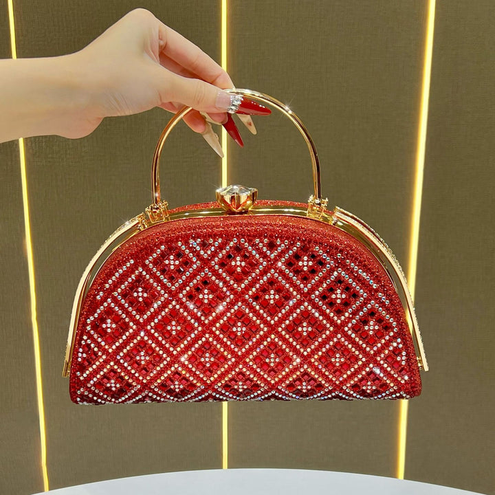 Vintage Inspirierte Bejeweled Abend-Handtasche