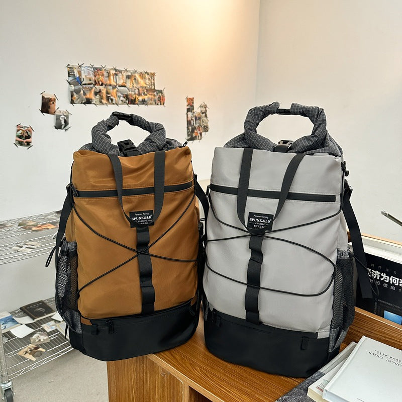 Vielseitiger Roll-Top-Rucksack Karnz