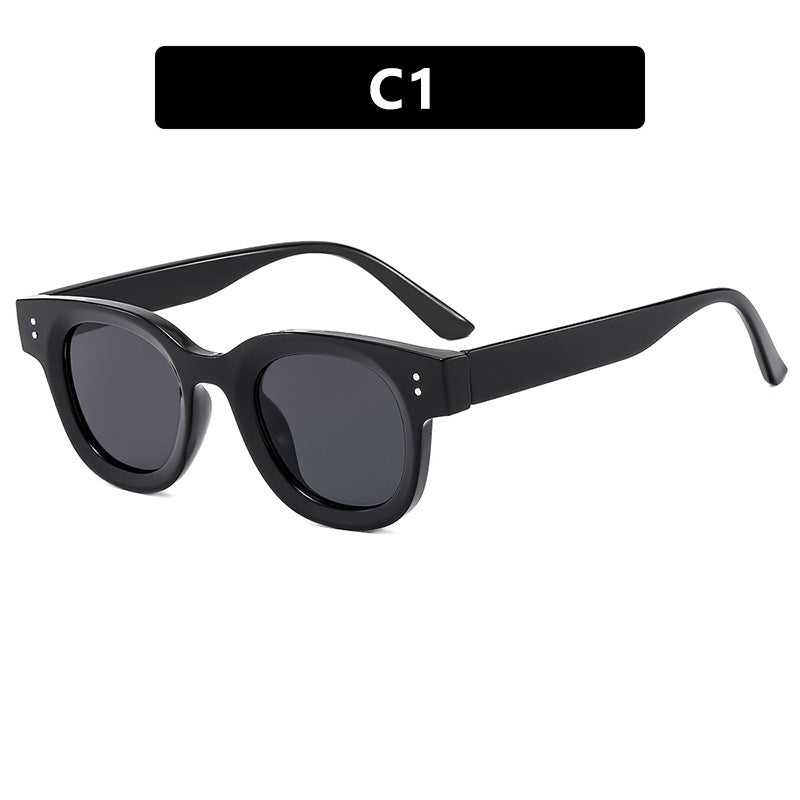 Damen stilvolle Sonnenbrille mit markantem Design und polarisierenden Gläsern Karnz