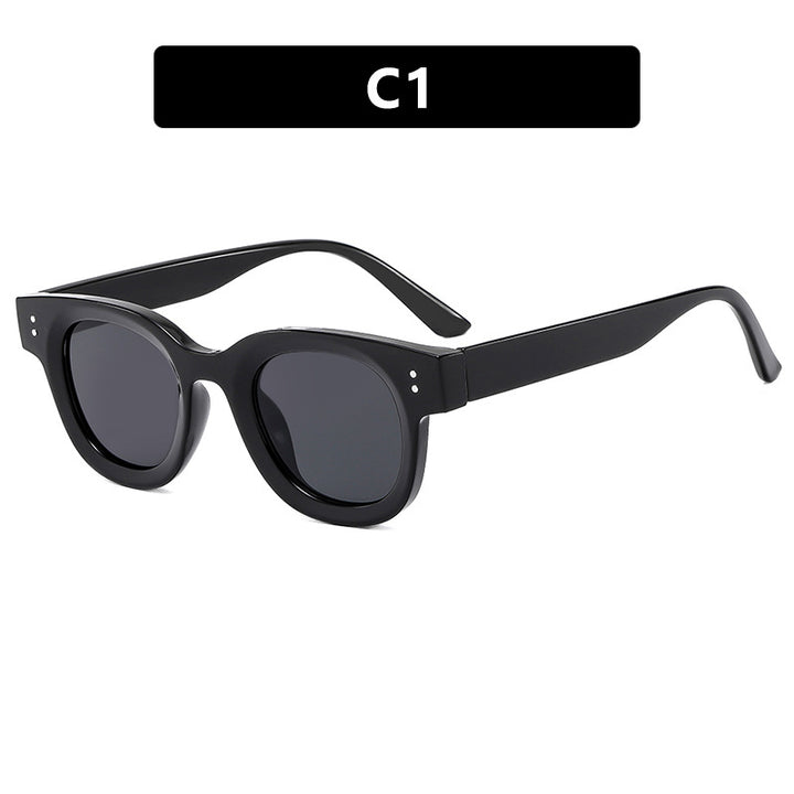 Damen stilvolle Sonnenbrille mit markantem Design und polarisierenden Gläsern Karnz