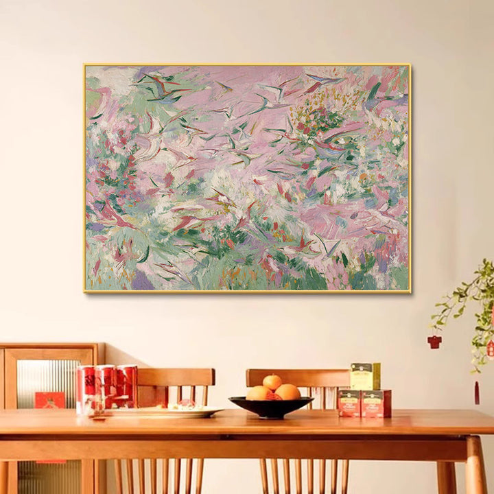 Floral Impressionist Leinwandkunst