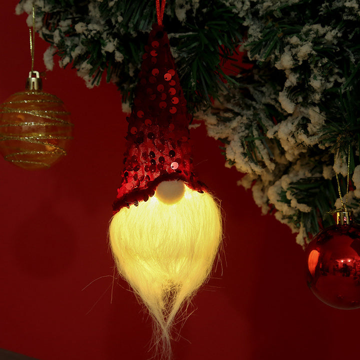 Leuchtende Weihnachts-Hängefigur Karnz