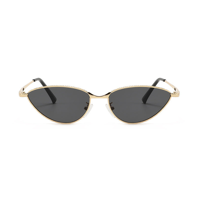 Chic Katzenaugen-Stil Sonnenbrille Karnz