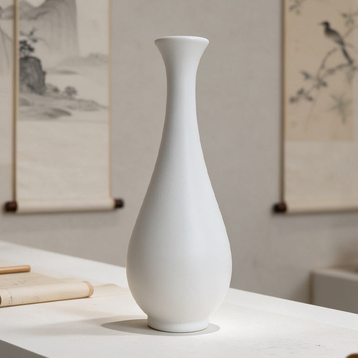 Elegante dekorative Keramikvase Karnz