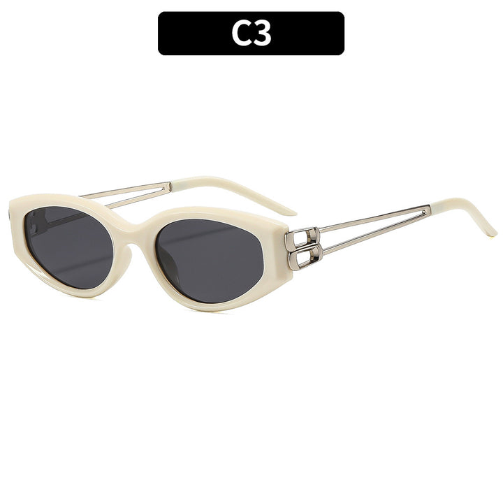 Stylische Retro Schmetterlingssonnenbrille