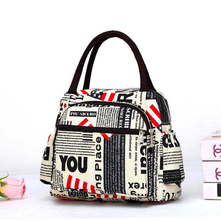 Katmuster isolierte Lunch-Tasche Karnz