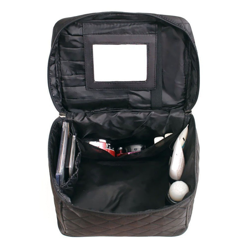Quilted Makeup Organizer Case