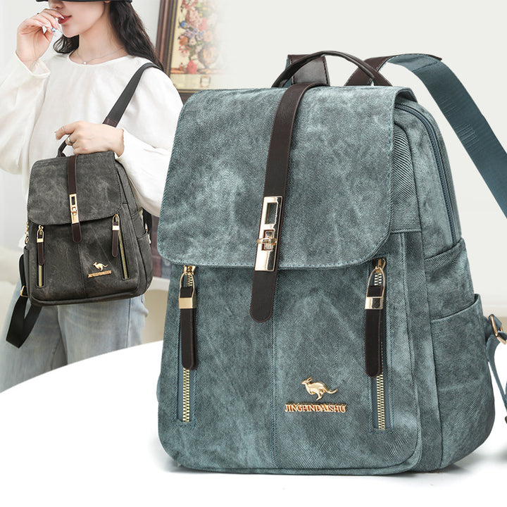 Vintage-Canvas-Reise-Rucksack Karnz