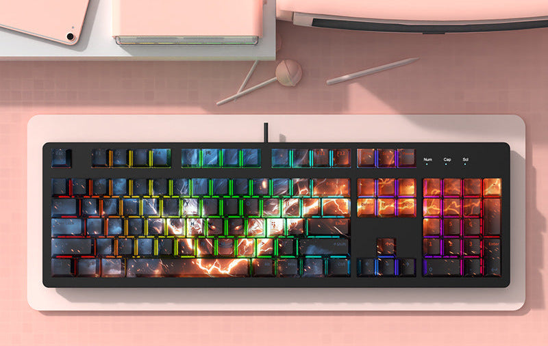 Künstlerisch Themed Mechanische Tastatur Karnz