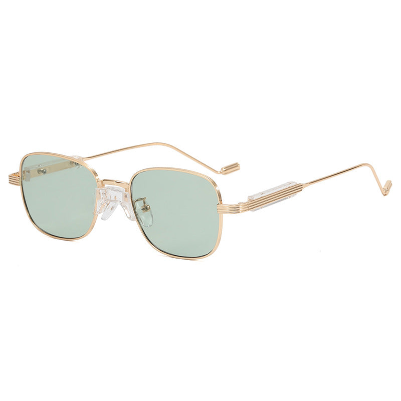 Modische Retro-Sonnenbrille mit Eckigem Rahmen Karnz