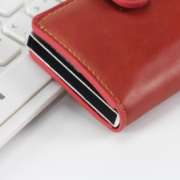 Premium Leder Kreditkartenorganizer