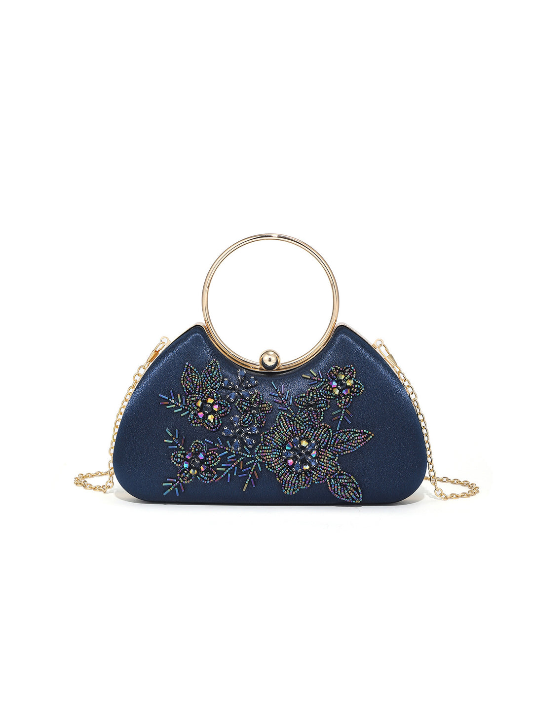 Bestickte Abend-Clutch