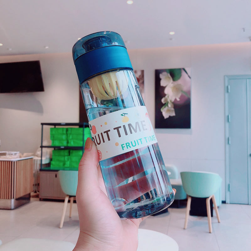 Damen Mehrweg-Infuserflasche mit fruchtigem Design Karnz